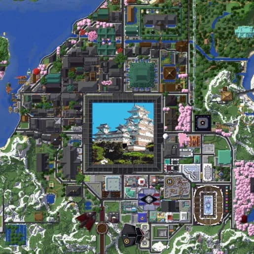 Shiroyama landscape